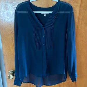 Banana Republic navy blouse